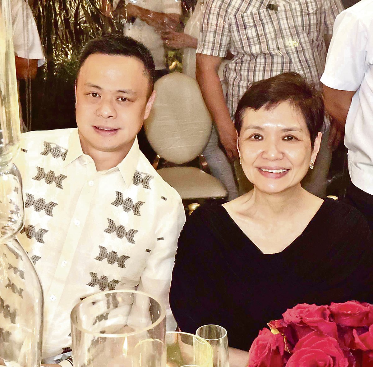 Stanley Ng and Robina Gokongwei-Pe.